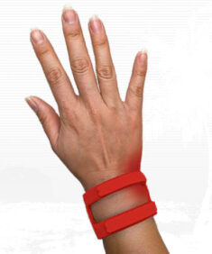 wrist widget rood
